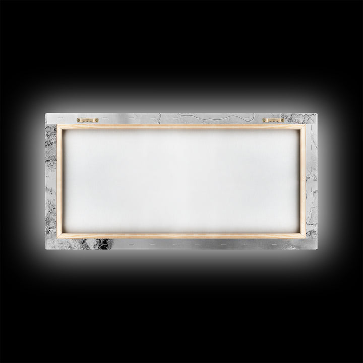 Aerial Desert, Cracked Earth, Modern Texture, Abstract Terrain, Canvas Print, Office Wall Art, Earth Tones, Contemporary Natural Art