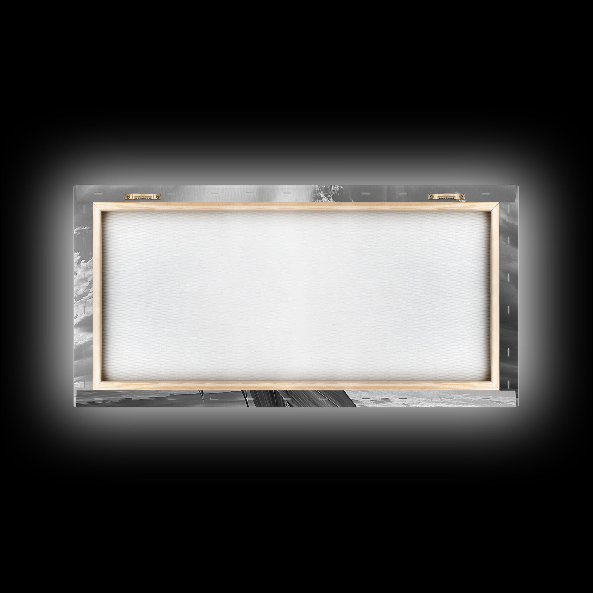 Blooming Iris, Floral Sky, Dreamy Nature, Petal Light, Framed Canvas Print, Modern Bedroom Art, Feminine Wall Art, Botanical Home Decor