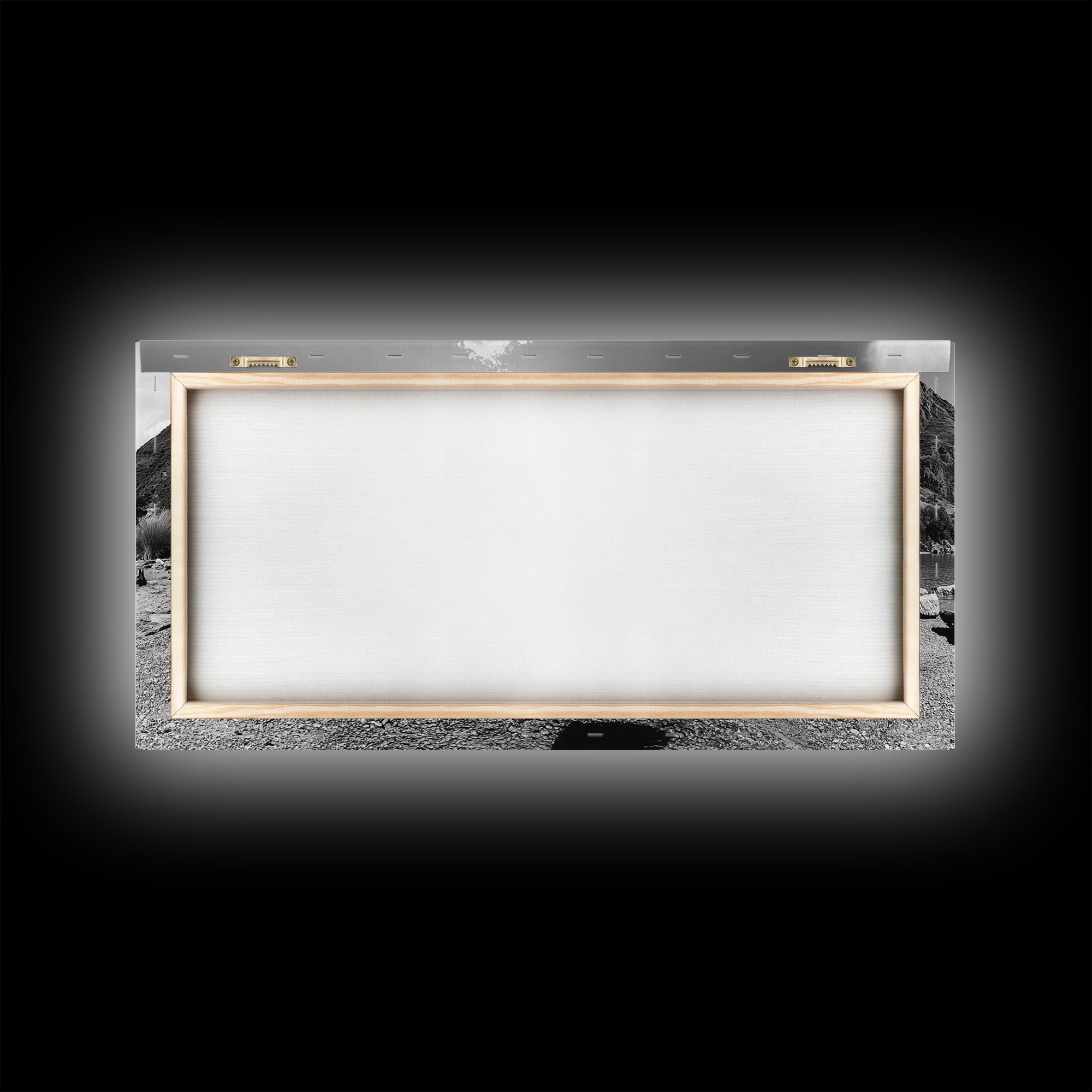 Alpine Lake Print, Mountain Reflection Art, Nature Photography, Black and White Canvas Print, Minimalist Living Room, Cabin Wall Decor