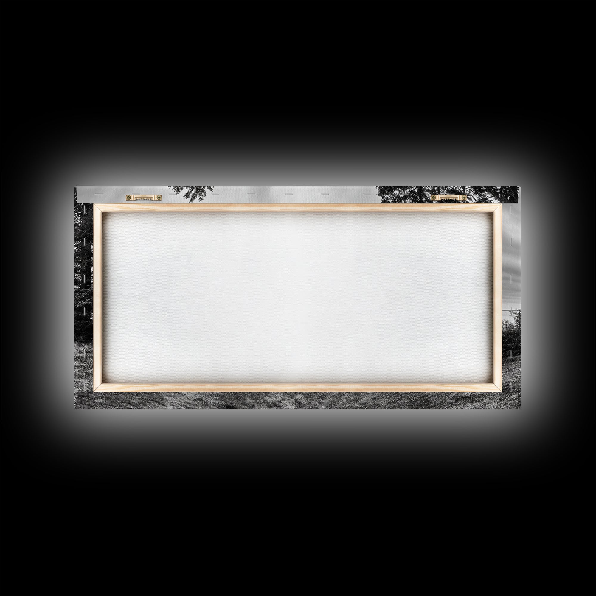 Coastal Graveyard, Moody Seascape, Quiet Reflection Scene, Framed Canvas Print, Gothic Office or Haunted Fall Wall Art Decor, Hallway Wall Art