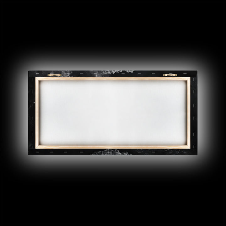 Abstract Smoke Art, Modern Monochrome, Ink Explosion, Minimalist Wall Decor, Framed Canvas Print, Living Room Wall Art, Moody Aesthetic