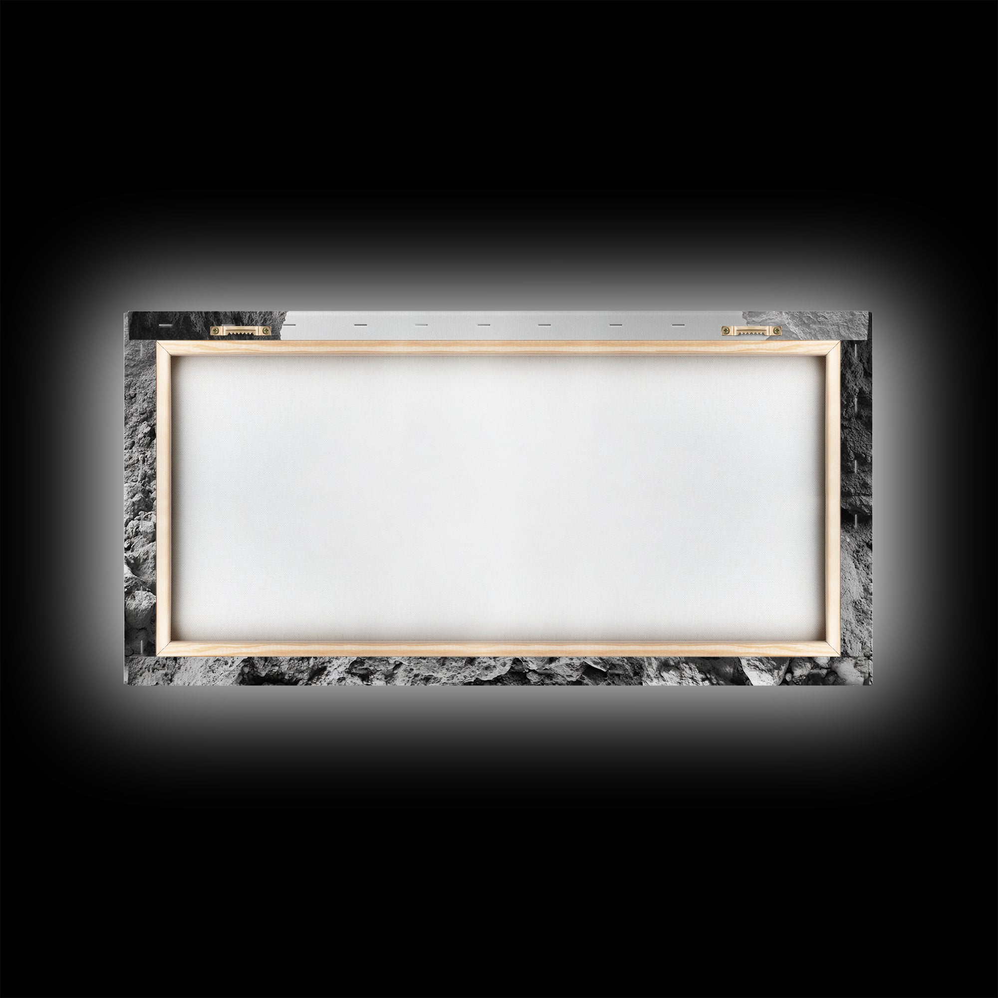 Arch Pool, Stone Lagoon, Natural Wonder, Organic Texture, Minimal Coastal Wall Decor, Canvas Print, Earth Tones Bathroom Art