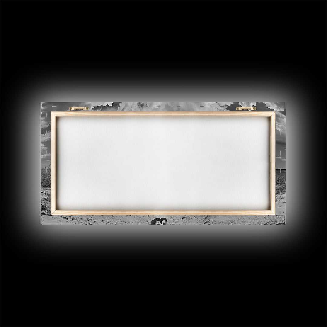 Cow Skull, Desert Bones, Wild West Skull, Country Vibe Decor, Canvas Print, Western Wall Art, Rustic Bedroom or Hallway Accent