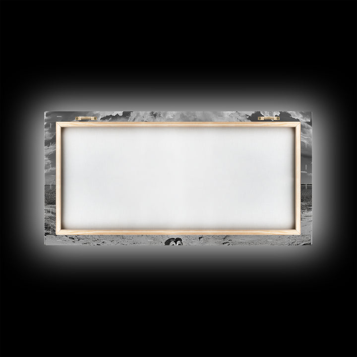 Cow Skull, Desert Bones, Wild West Skull, Country Vibe Decor, Canvas Print, Western Wall Art, Rustic Bedroom or Hallway Accent