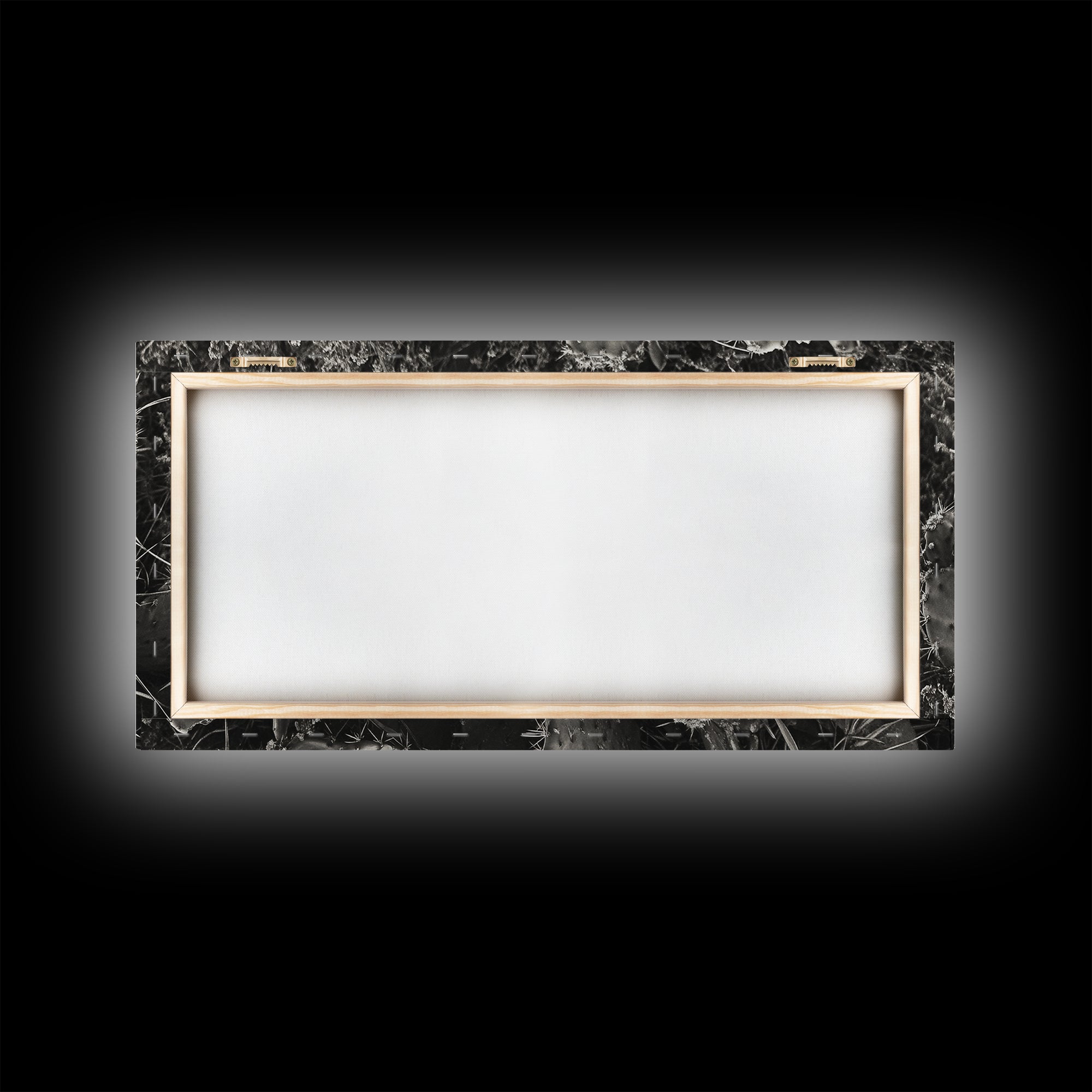 Cactus Blooms, Desert Flowers, Prickly Pear, Nature Closeup, Framed Canvas Print, Southwestern Art, Kitchen Wall Art, Boho Style