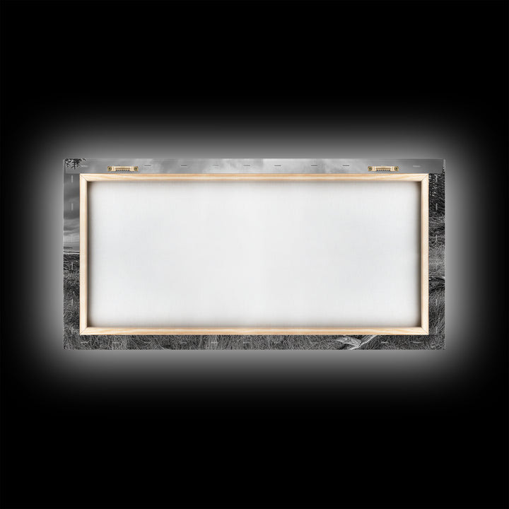 Abandoned Boat, Weathered Vessel, Coastal Forest, Framed Canvas Print, Farmhouse Wall Art, Rustic Cabin Decor, Autumn Vibe, Living Room Art