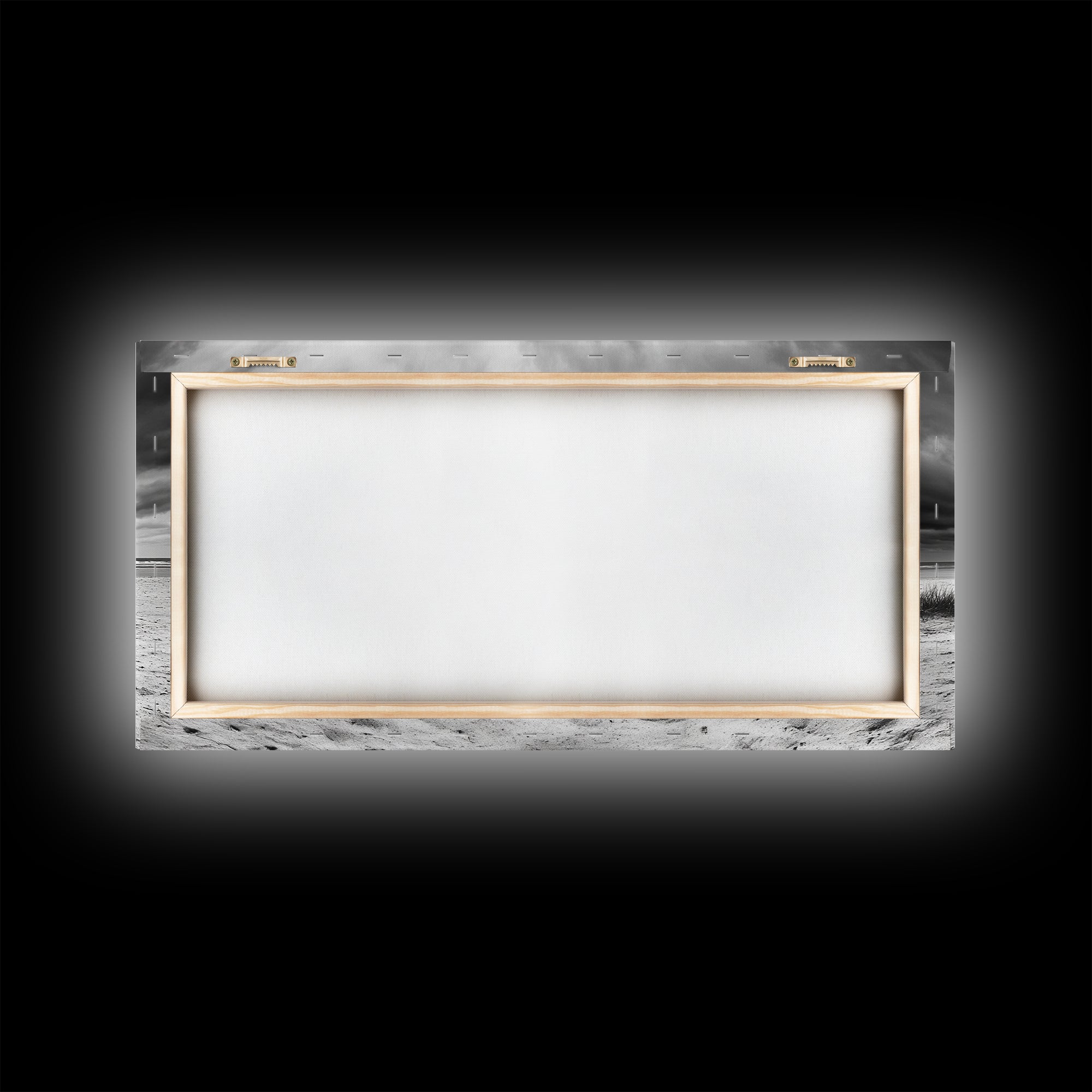 Desert Tumbleweed, Western Landscape, Stormy Sky, Framed Canvas Print, Rustic Farmhouse Wall Art, Fall Decor, Minimalist Western Art