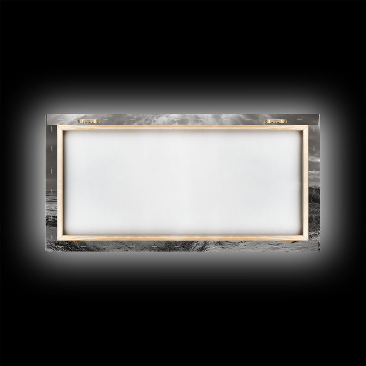 Beach Star, Weathered Wood, Coastal Symbol, Canvas Print, Rustic Seaside Wall Art, Fall Decor, Entryway Or Nautical Living Room Style