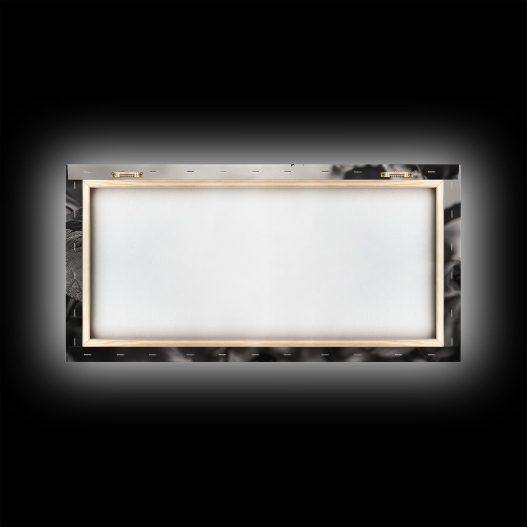 Blackberries on Vine, Farmhouse Kitchen Art, Rustic Fruit Wall Decor, Country Style, Autumn Botanical Photography, Canvas Print