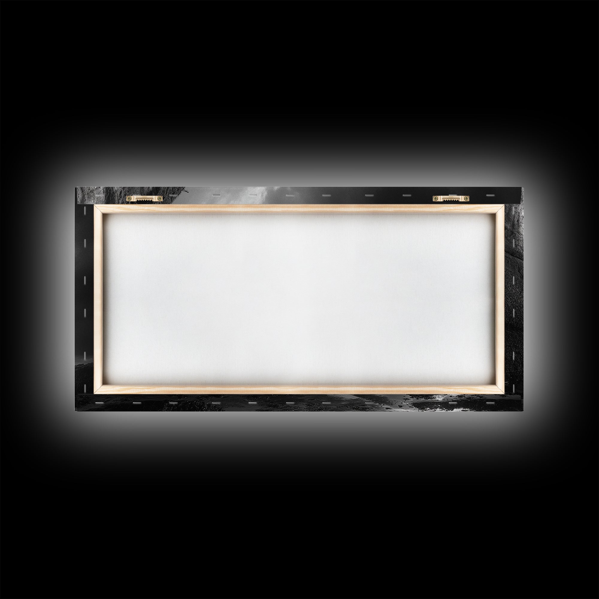 Cliff Lighthouse, Dramatic Sky, Seaside Tower, Ocean Mood, Canvas Print, Gothic Wall Art, Study Decor, Moody Coastal Artwork