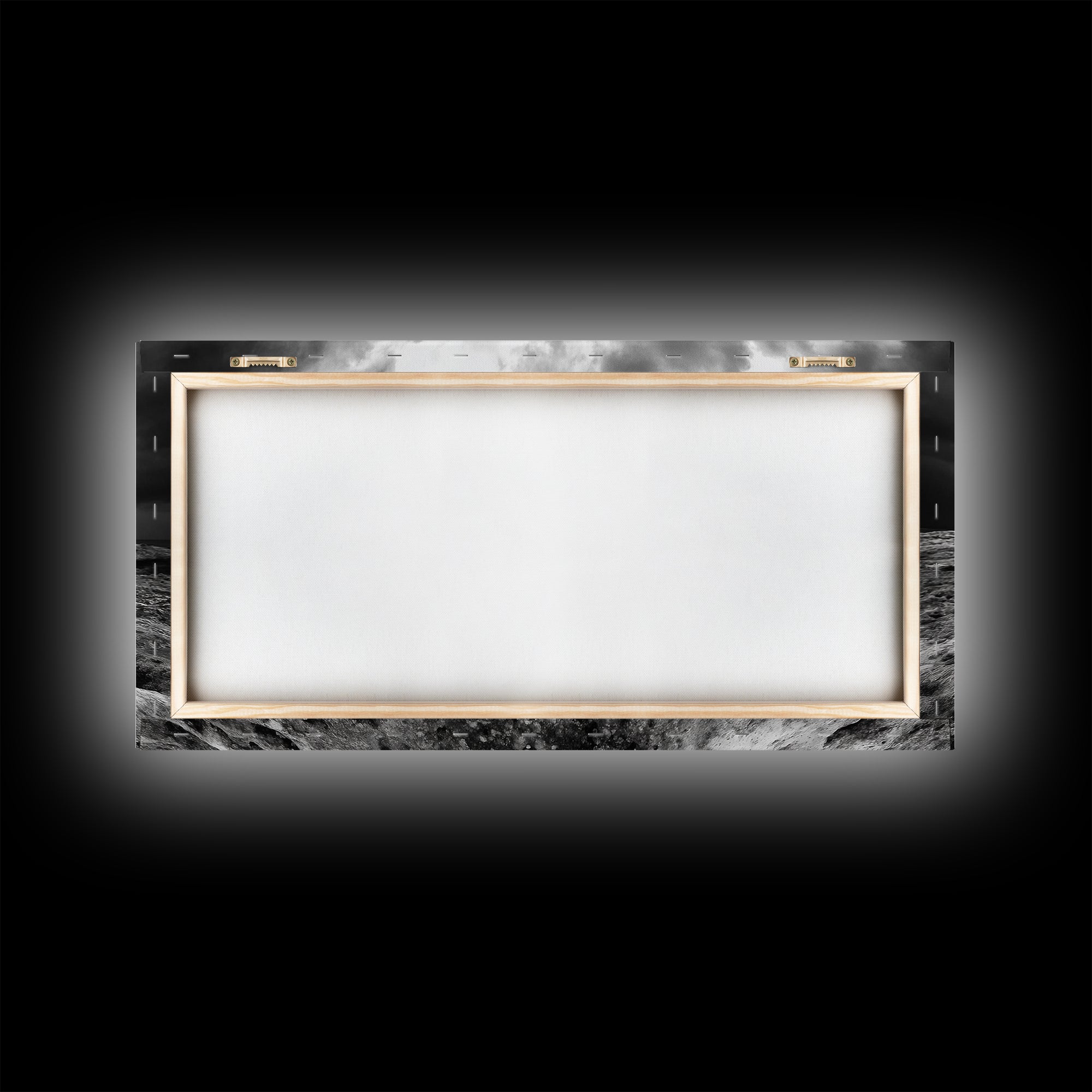 Coral Texture, Ocean Storm, Dramatic Sky, Sea Fossil, Framed Canvas Print, Coastal Nature Art, Fall Entryway Wall Decor, Cabin Wall Art