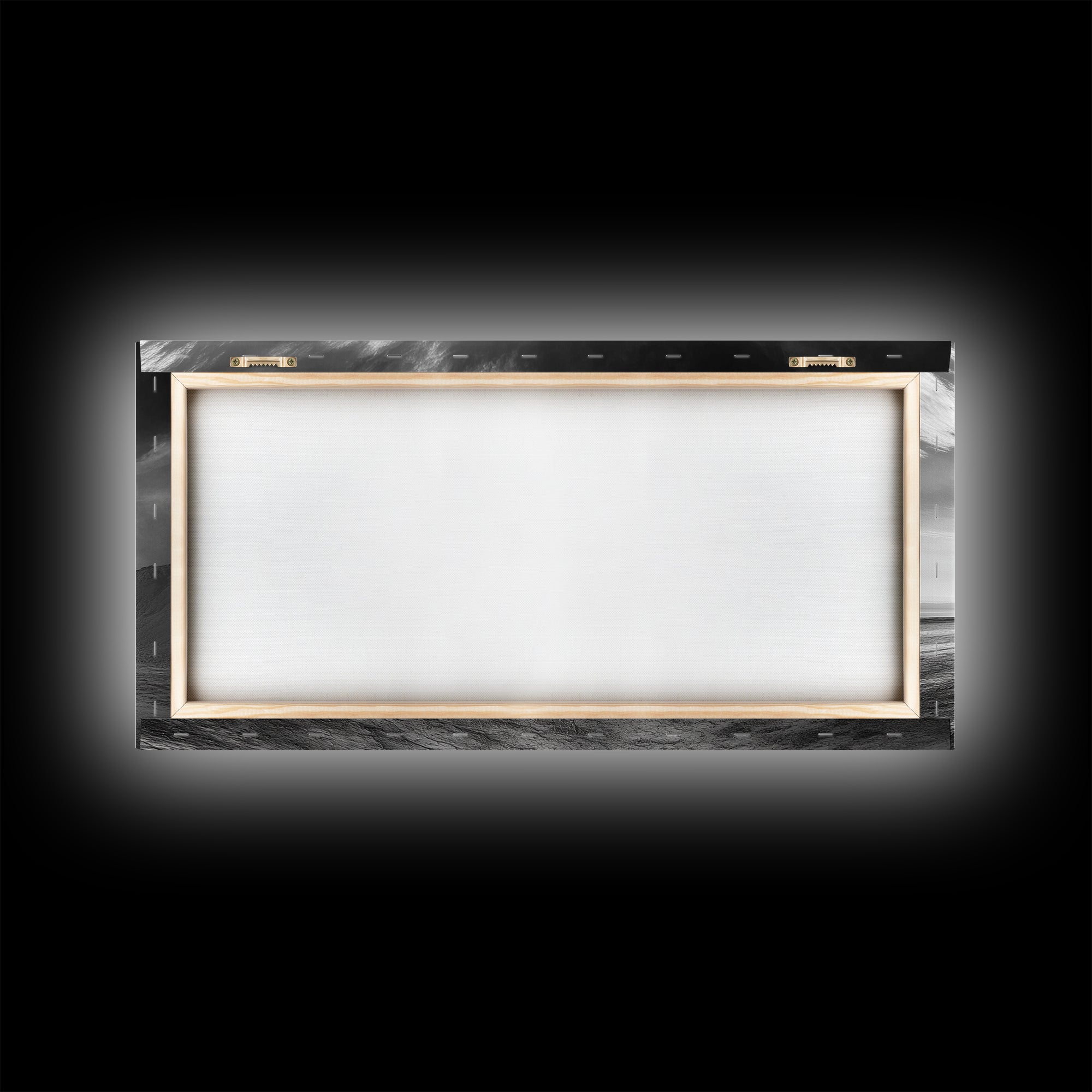 Desert Storm, Solitude Photography, Dramatic Landscape Art, Wind and Sand Scene, Canvas Print, Modern Living Room or Office Wall Art