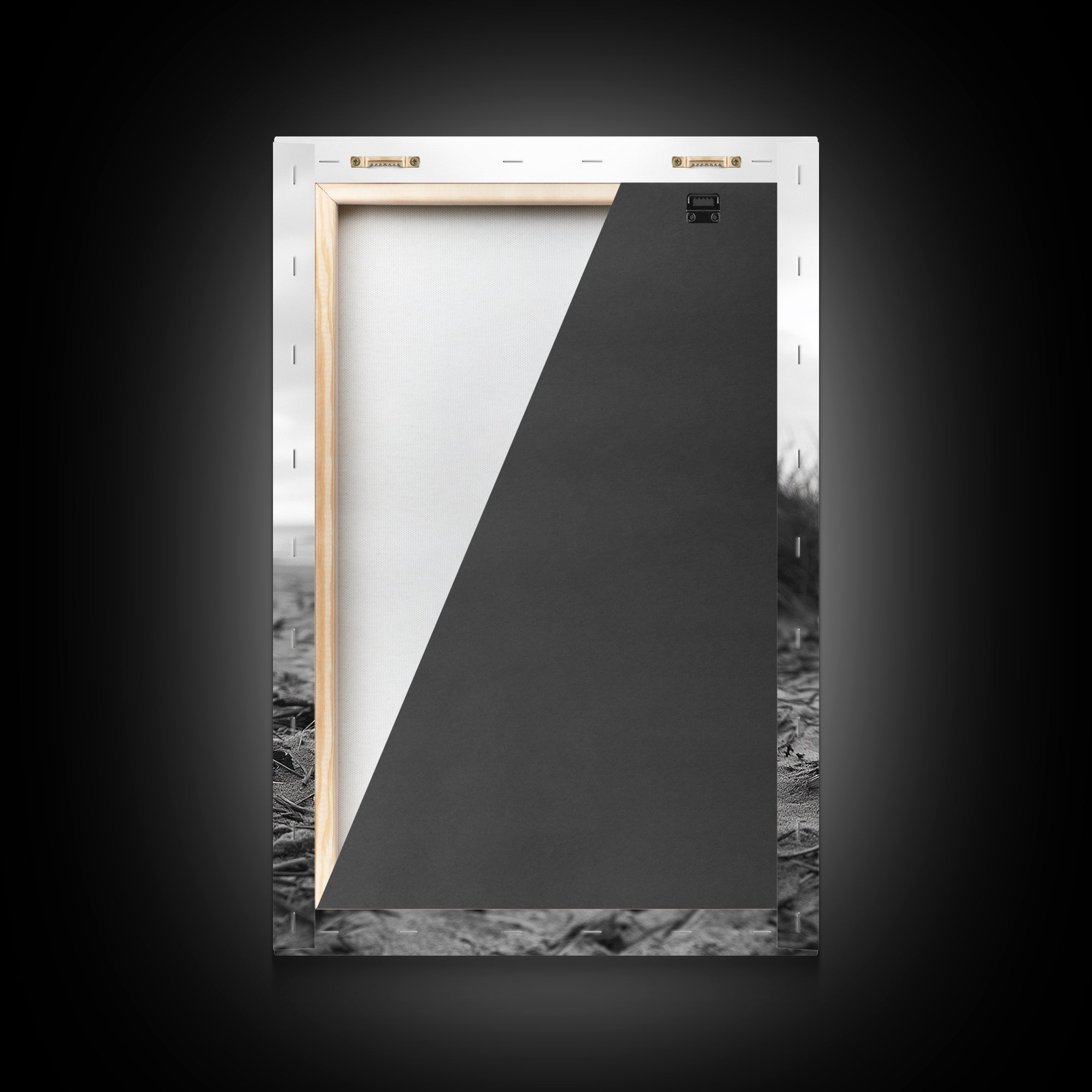 Campfire, Beach, Smoke, Glow - Cozy outdoor scene with flickering flame, Canvas Print, perfect rustic cabin or camping decor, Autumn Wall Art