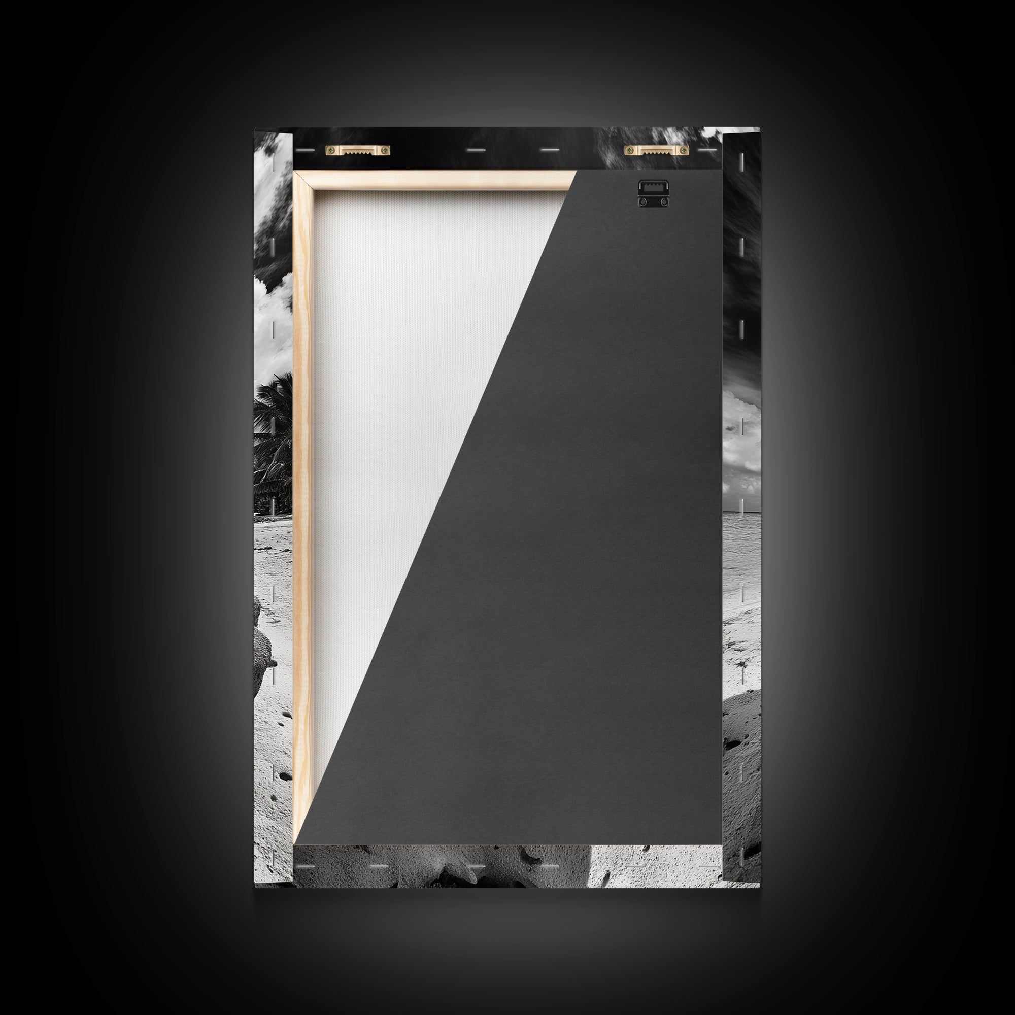 Coral Reef Texture, Ocean Wall Art, Coastal Minimalist, Nature Photography, Framed Canvas Print, Bathroom Wall Decor, Tropical Beach Print