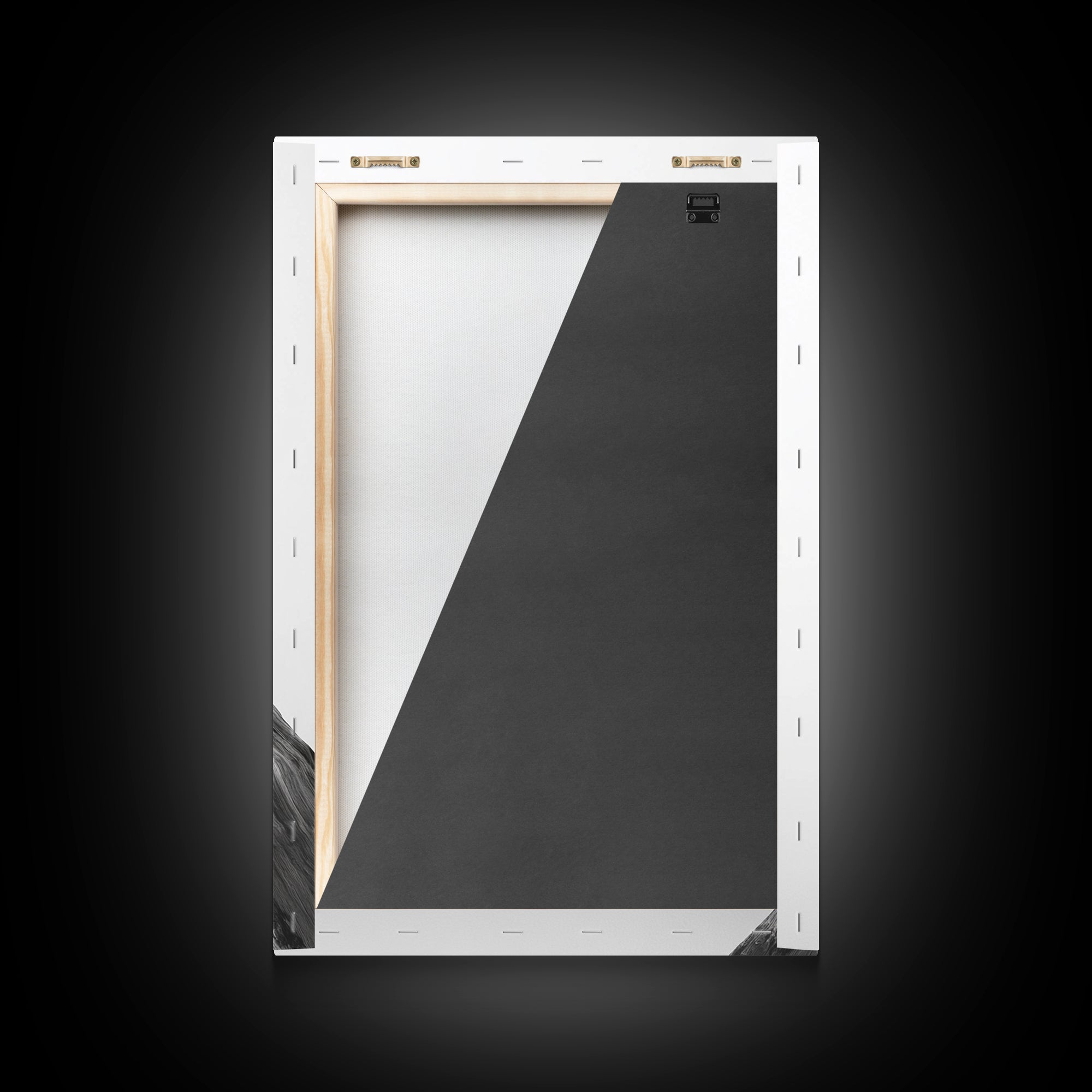 Bonsai Tree, Windswept Wood, Minimal Zen, Canvas Print, Japanese Style Art, Wabi Sabi Decor, Monochrome Botanical Wall Accent