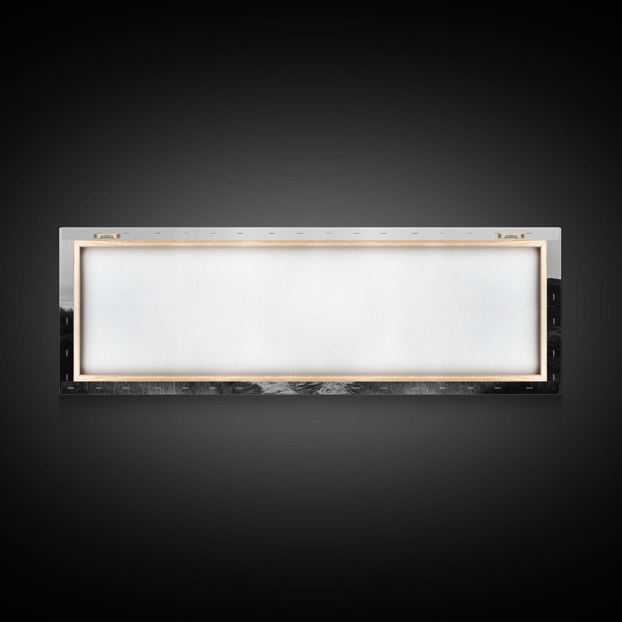 Coastal Path, Ocean Trail, Nature Journey, Canvas Print, Rustic Landscape Art, Entryway Wall Decor, Seaside Minimalist Photo