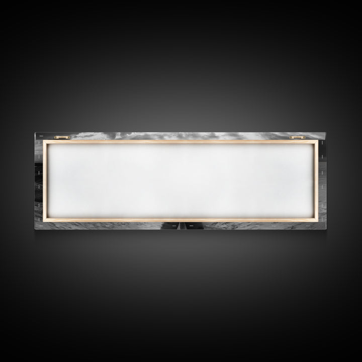 Canoe at Shore, Calm Waters, Peaceful Escape, Framed Canvas Print, Adventure art, Lakehouse decor, Hallway wall piece, Monochrome nature