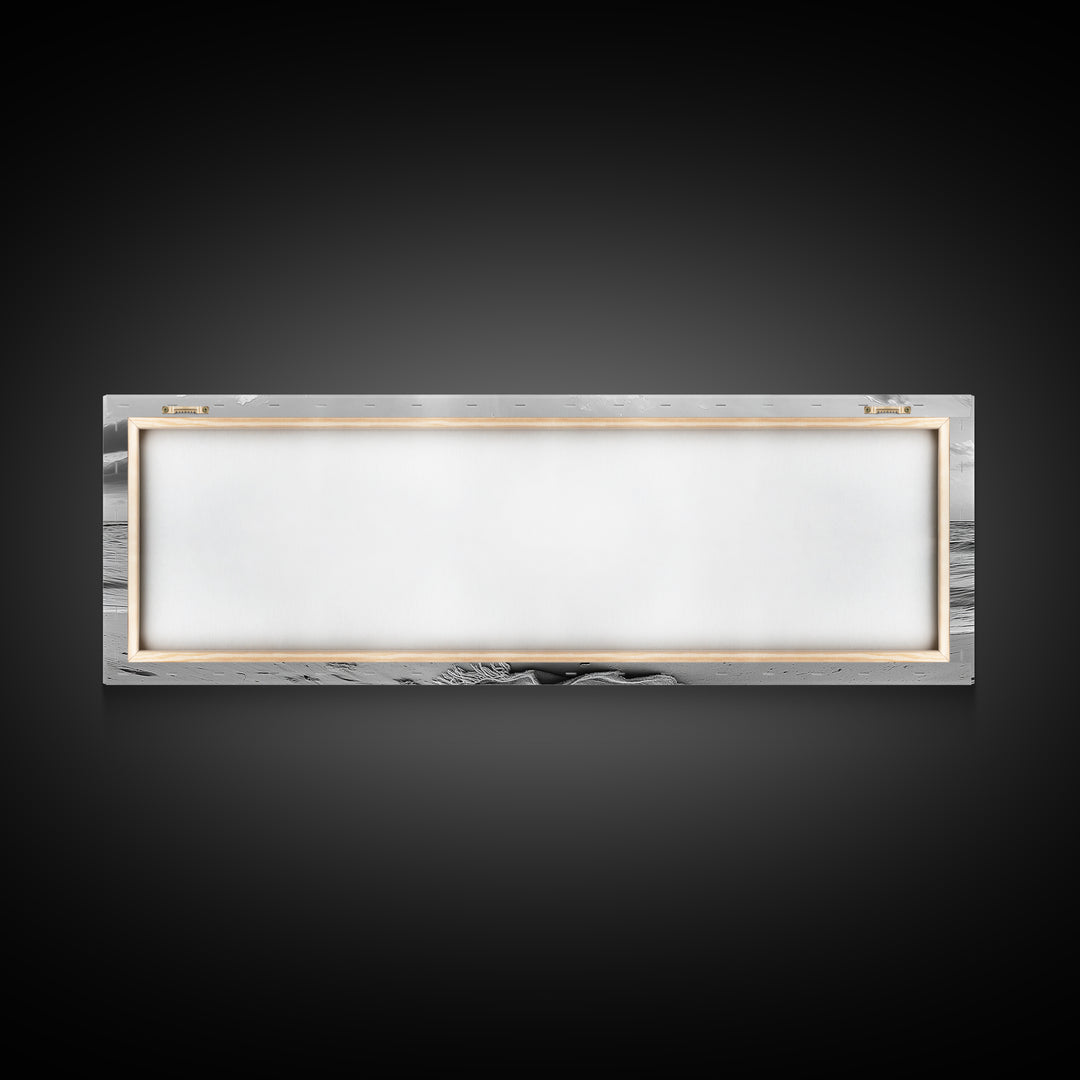 Blanket Beach, Woven Texture, Ocean Sunset, Tranquil Shore, Framed Canvas Print, Boho Wall Art, Bedroom Decor, Soft Coastal Photography Style