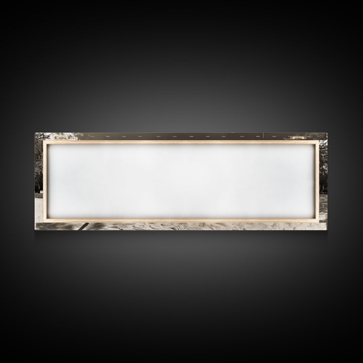 Beach Volleyball, Sand Court, Summer Fun, Tropical Clouds, Framed Canvas Print, Sports Room Wall Art, Coastal Decor, Sepia Beach Art