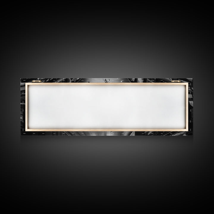 Vintage Shop, Curio Store, Rustic Nostalgia, Framed Canvas Print, Eclectic Wall Art, Bar Decor, Moody Retro Interior Accent