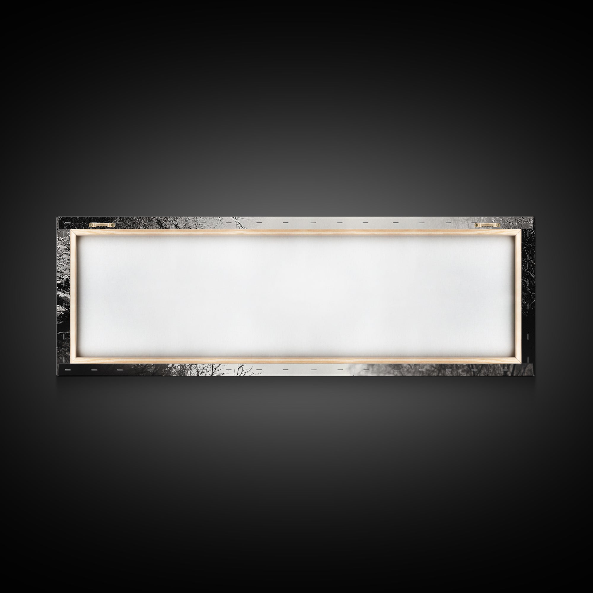 Beaver Dam, Nature Structure, Quiet Creek, Reflection Art, Framed Canvas Print, Cabin Wall Art, Rustic Decor, Woodland Black and White Art