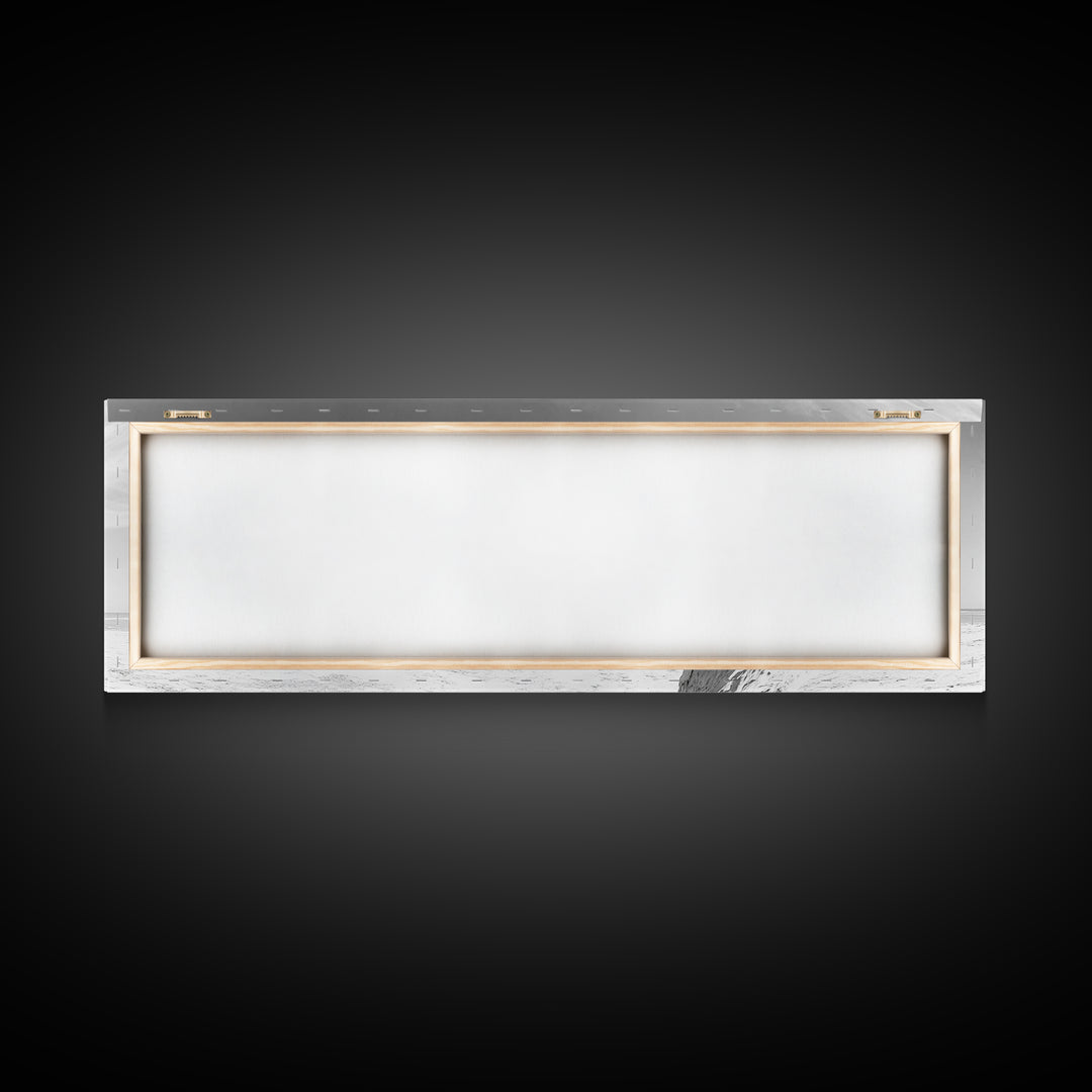 Desert Gun, Driftwood Grip, Coastal Surreal, Canvas Print, Minimalist Wall Art, Western Decor, Modern Living Room Art, Black and White Photo