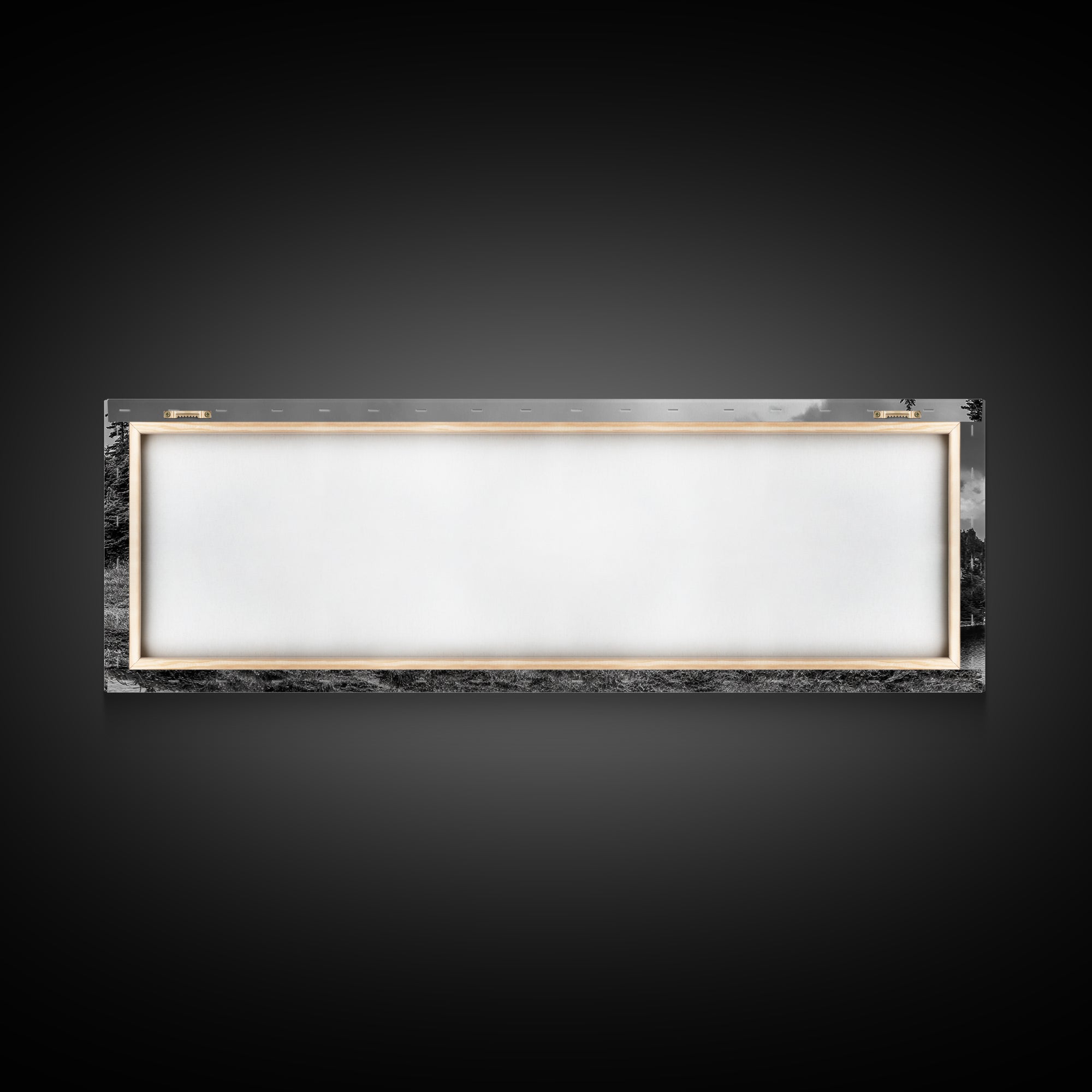 Cabin On Hill, Mountain Lake, Rustic Retreat, Canvas Print, Fall Wall Art, Cozy Home Decor, Adventure Landscape, Nature-Inspired Design