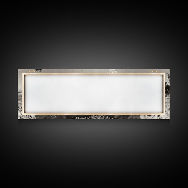 Boho Blanket, Sunrise Beach, Woven Textile, Framed Canvas Print, Bohemian Wall Art, Minimalist Bedroom Decor, Coastal Living Style