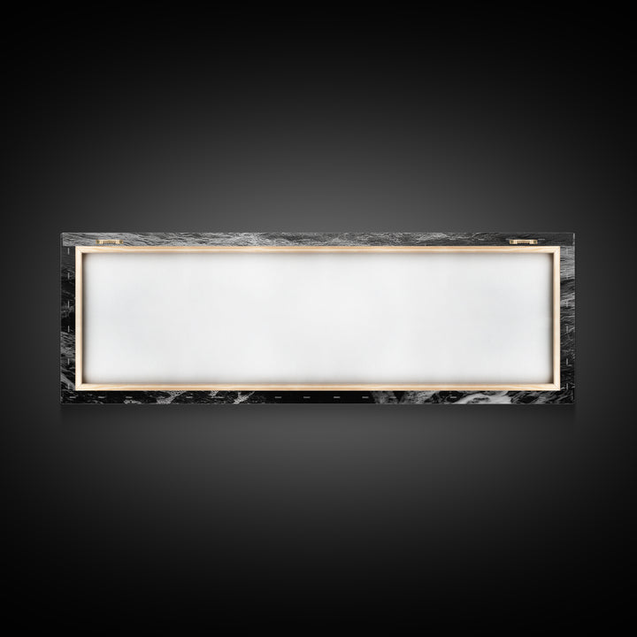 Crashing Waves Rock, Coastal Seascape, Ocean Photography, Black White Art, Framed Canvas Print, Nautical Bathroom Wall Decor