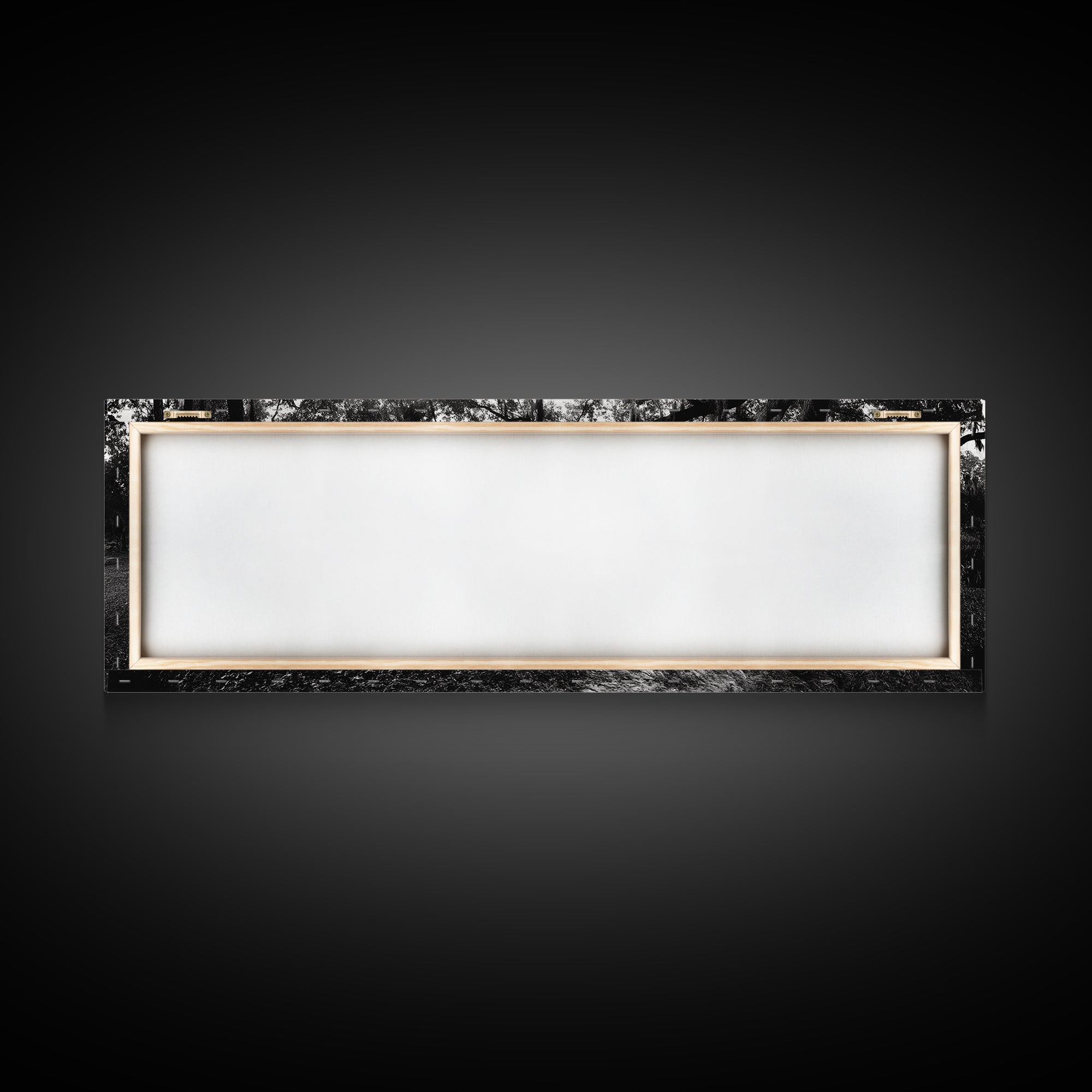 River Sunset, Mossy Trees, Tranquil Reflection, Framed Canvas Print, southern forest wall art, peaceful living room decor, rustic boho vibe