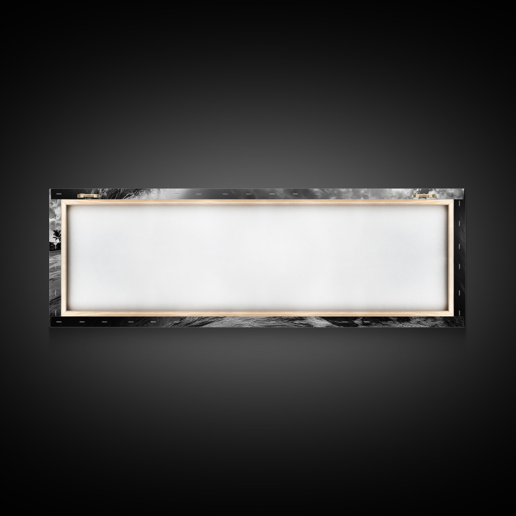 Barrel Wave Curl, Surfer's Dream, Ocean Power, Framed Canvas Print, Coastal Wall Art, Beach House Decor, Surf Photography