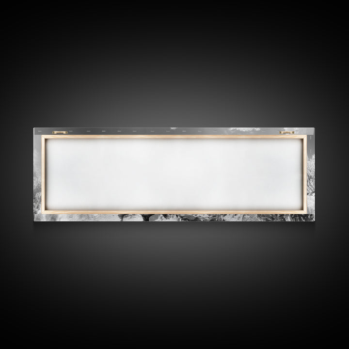 Desert Cactus Garden, Sunlit Southwest Scene, Nature Landscape Art, Canvas Print, Rustic Living Room Wall Decor, Boho Style