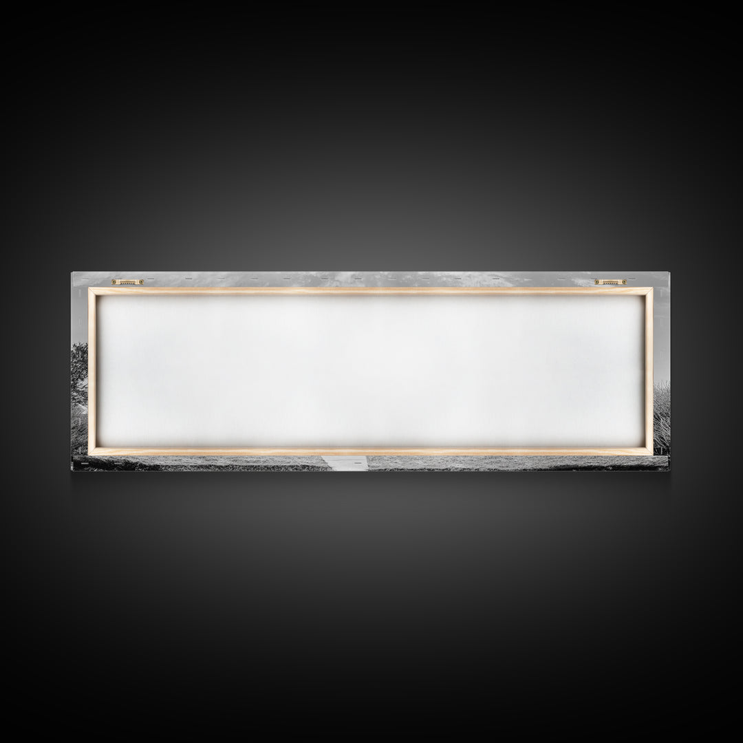 Desert Adobe, Minimal Wall, Architecture Photography, Black and White Art, Framed Canvas Print, Southwestern Decor, Entryway Wall Art