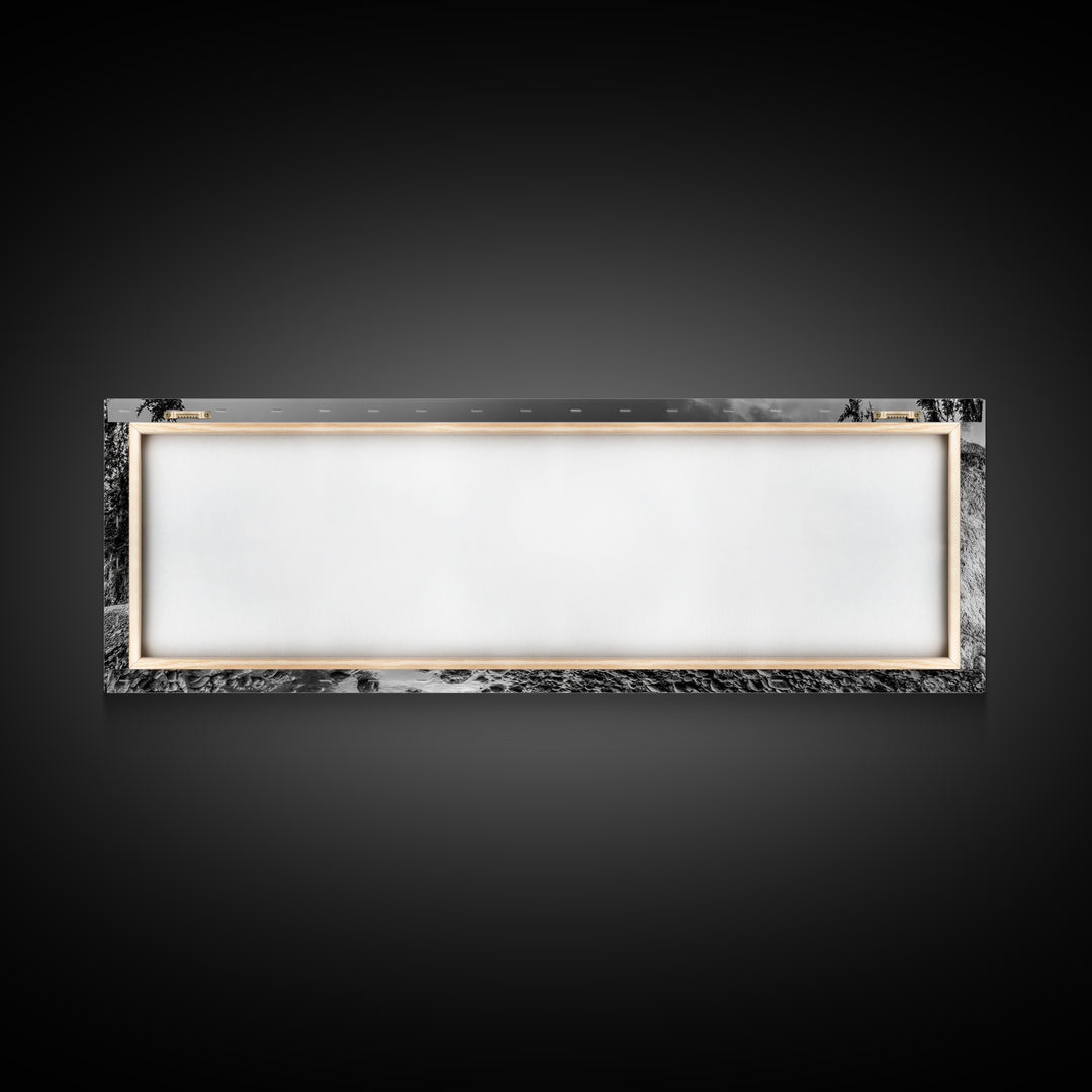 Rocky Coastal Trees, Forest Meets Ocean, Seaside Cliff View, Canvas Print, Nature Inspired Wall Art, Rustic Cabin or Beach House Decor