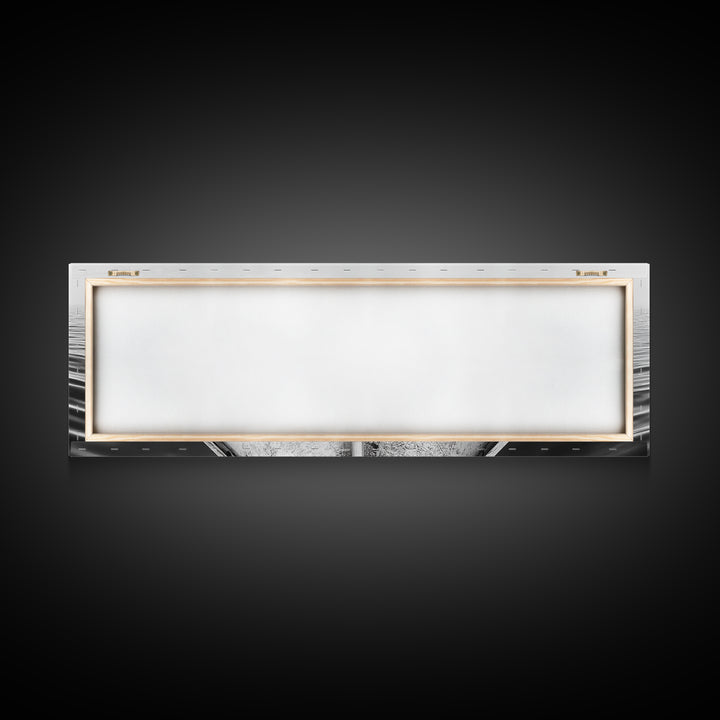 Canoe View, Open Water, Ocean Drift, Paddleboat Scene, Canvas Print, adventure wall art, rustic lake house decor, minimalist travel photo