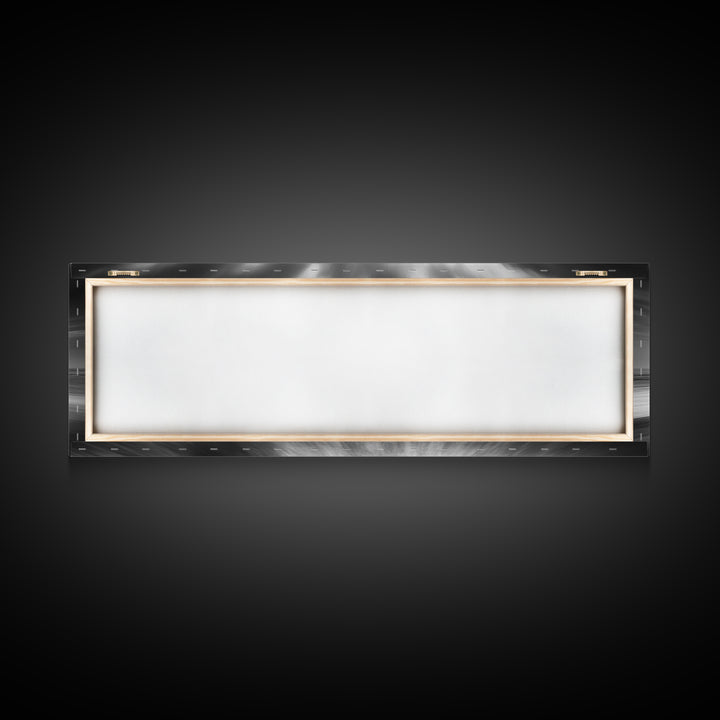 Abandoned Shipwreck, Ocean Ghost Boat, Moody Horizon, Dramatic Sky, Framed Canvas Print, Dark Nautical Art, Hallway Statement Piece