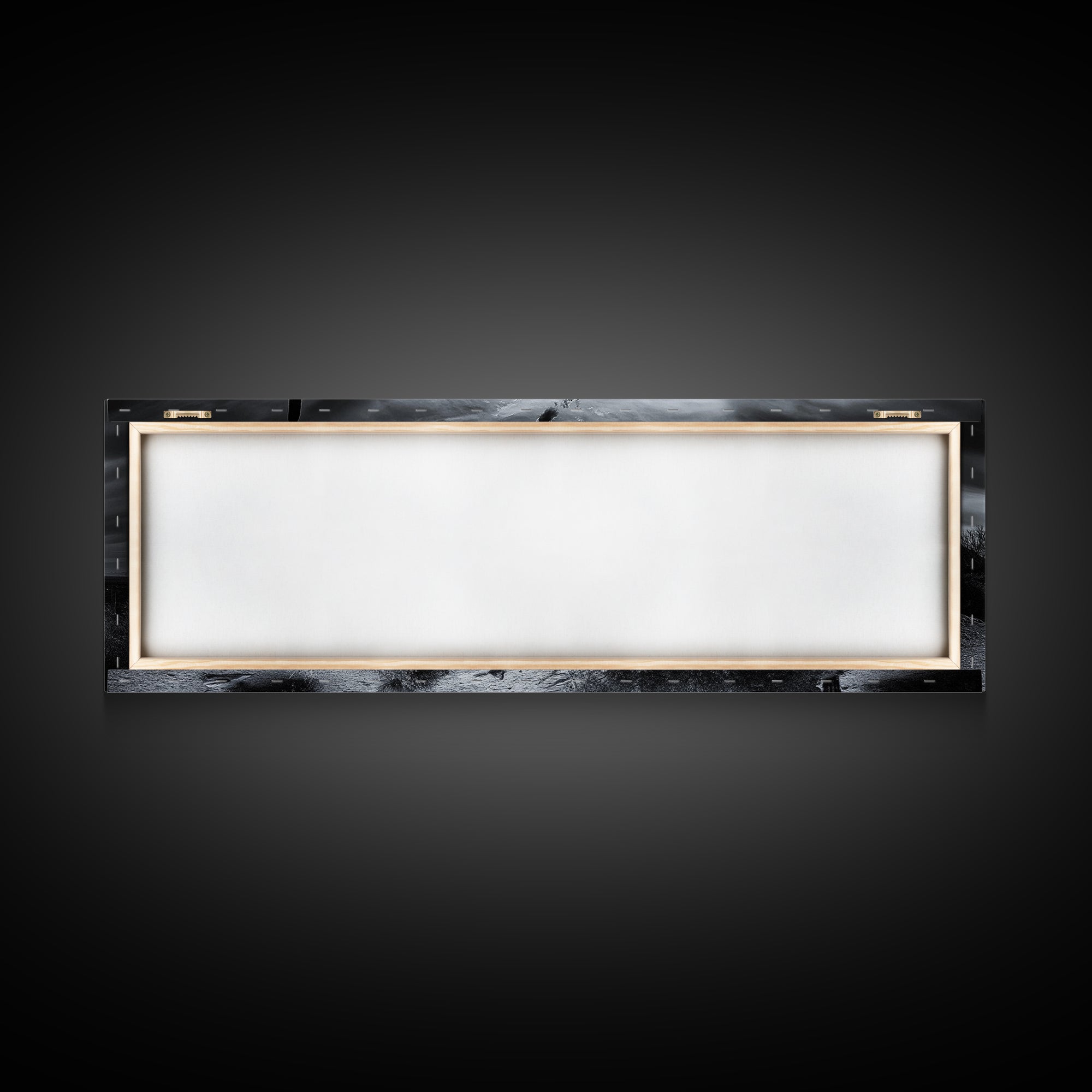 Desert Sunset, Cactus Silhouettes, Southwestern Landscape, Moody Sky Scene, Framed Canvas Print, Western Wall Art, Rustic Office Decor