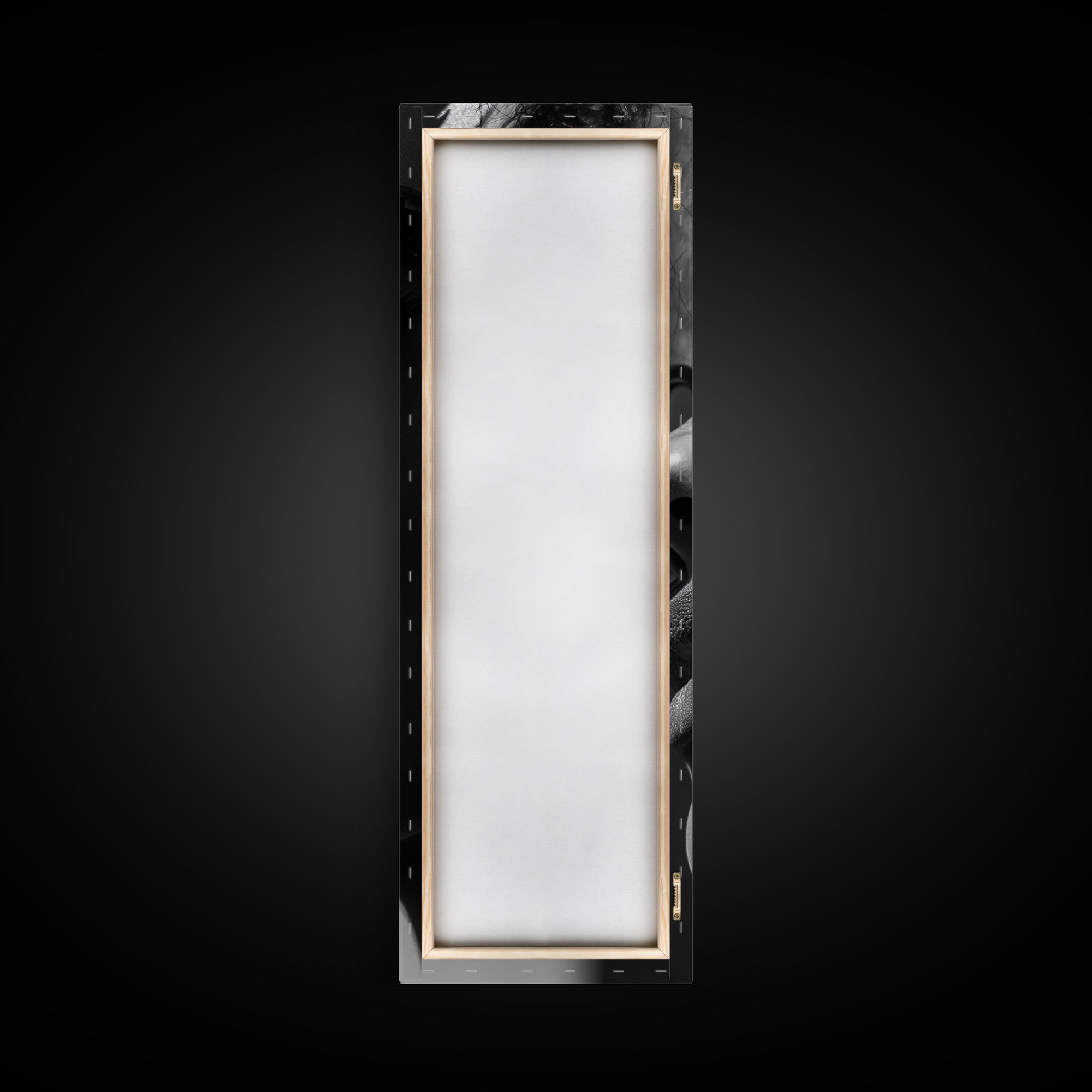 Bold Sunglasses, Fashion Portrait, Orange Aesthetic, Modern Minimalism, Framed Canvas Print, Bedroom Wall Art, Editorial Wall Decor