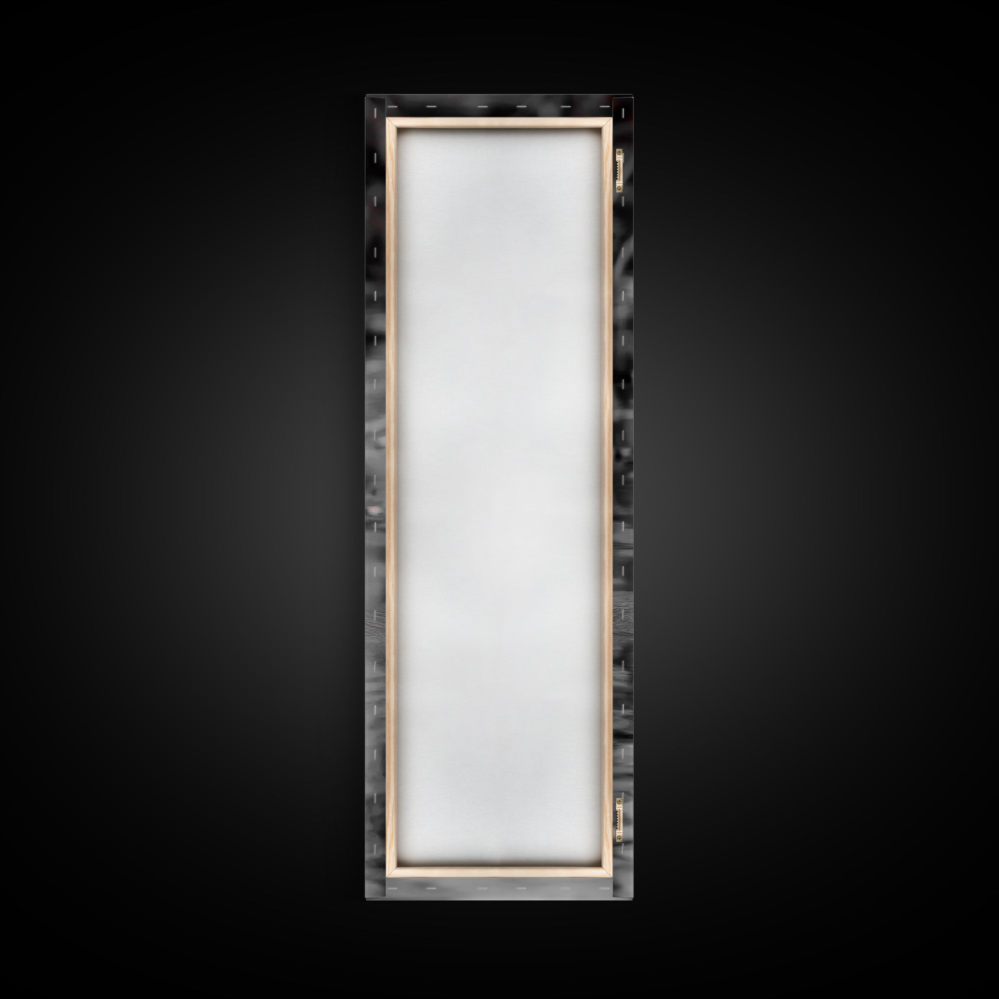 Blue Loon, Water Reflection, Elegant Bird, Lake Life Framed Canvas Print, cabin decor, nature wall art, minimalist bird art, office wall art