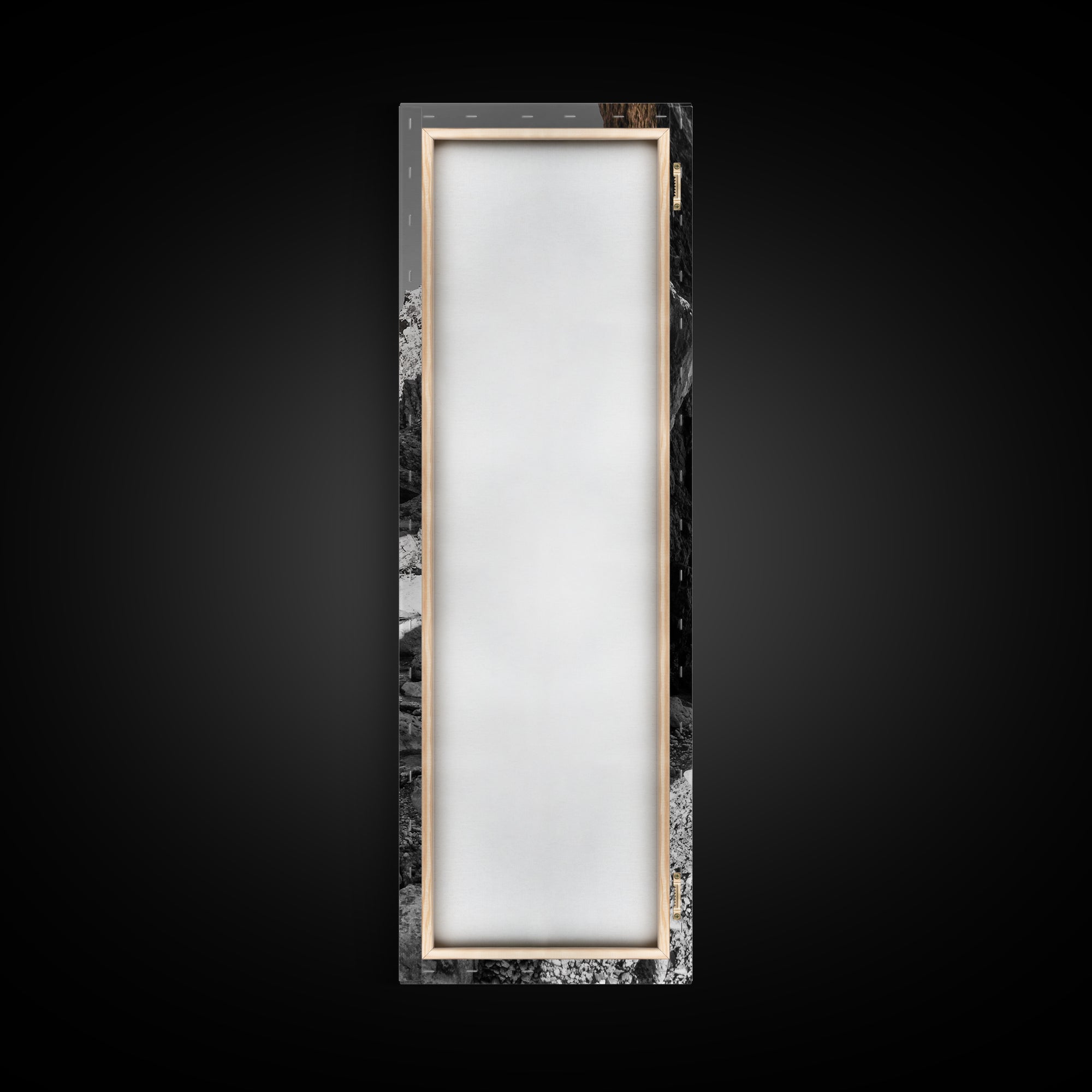 Rocky Canyon View, Earthy Nature Photography, Wilderness Art, Canvas Print, Hiking Trail Decor, Neutral Tones Wall Art, Rustic Living Room Art