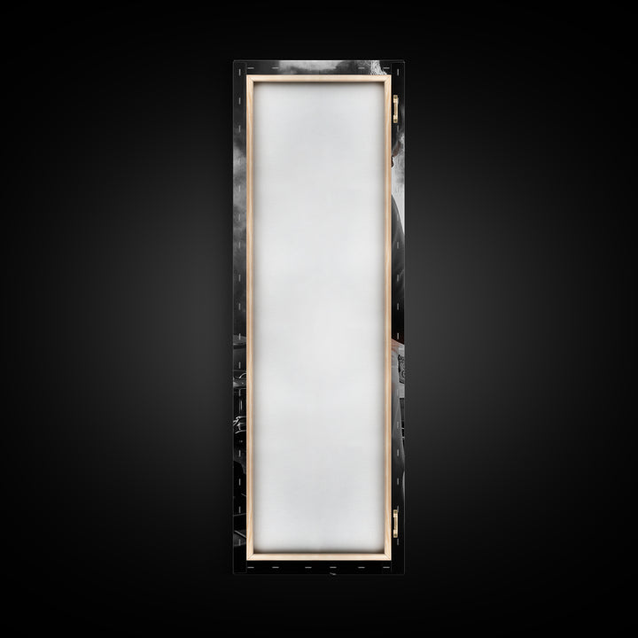 Cooking Scene, Kitchen Glow, Culinary Passion, Framed Canvas Print, Rustic Home Decor, Kitchen Wall Art, Warm Chef-Inspired Accent Piece