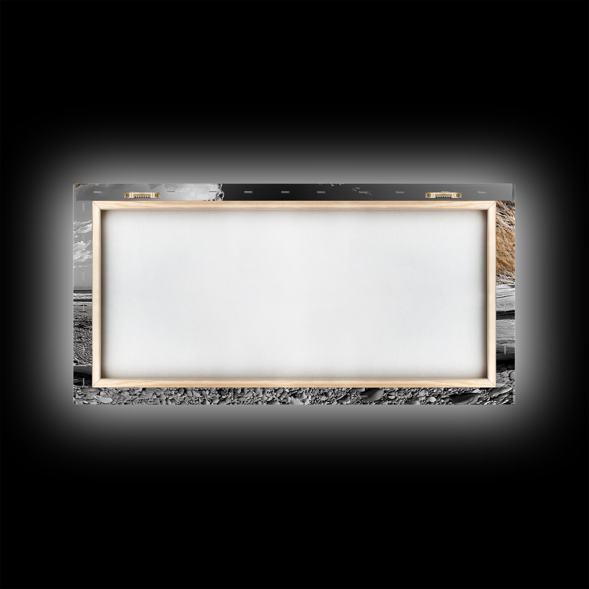 Coastal Driftwood, Beach Scene, Natural Texture, Modern Rustic, Framed Canvas Print, Neutral Tones, Office Wall Art, Coastal Vibe Decor