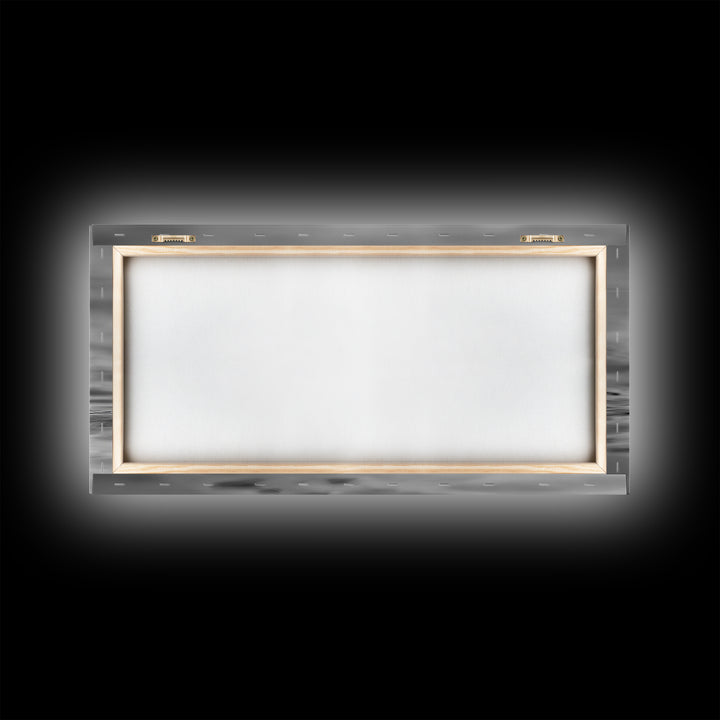 Autumn Leaf, Floating Bowl, Red Yellow Decor, Framed Canvas Print, Cozy Fall Art, Thanksgiving Wall Art, Kitchen Decor, Minimalist Style