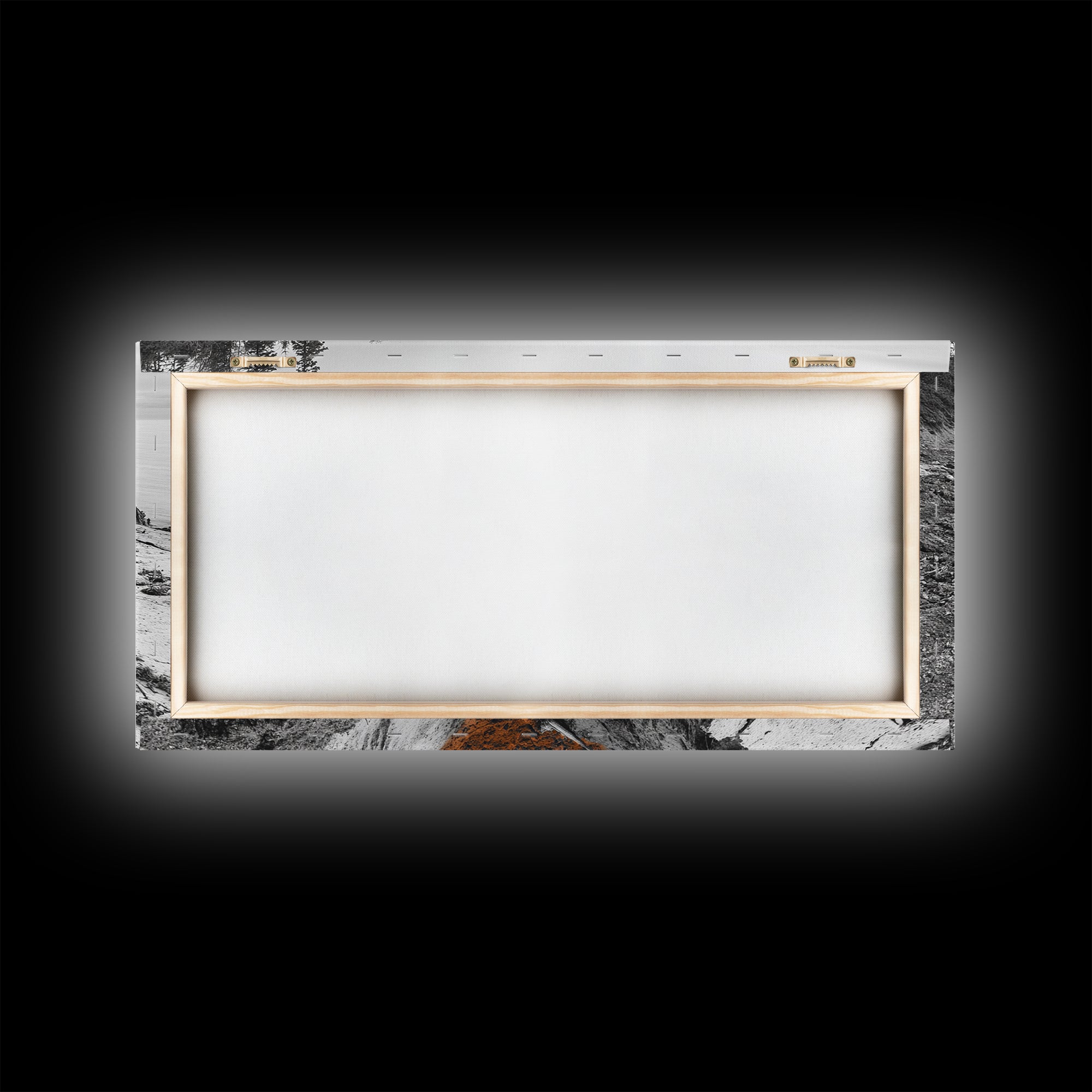 Coastal Cliff, Erosion Edge, Rugged Shoreline, Ocean Mystery, Framed Canvas Print, Modern Nature Wall Art, Earthy Office Decor, Beach Mood