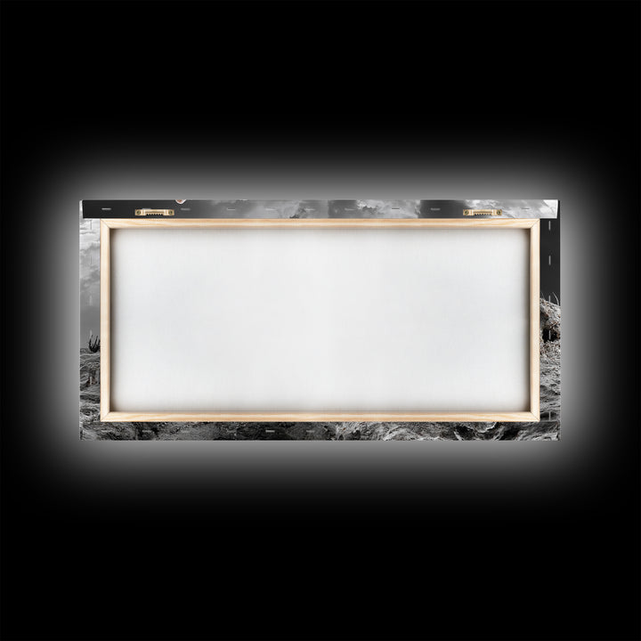 Coral Texture Art, Desert Coral Print, Earthy Organic Decor, Vibrant Nature Scene, Framed Canvas Print, Living Room Wall Art, Natural Art