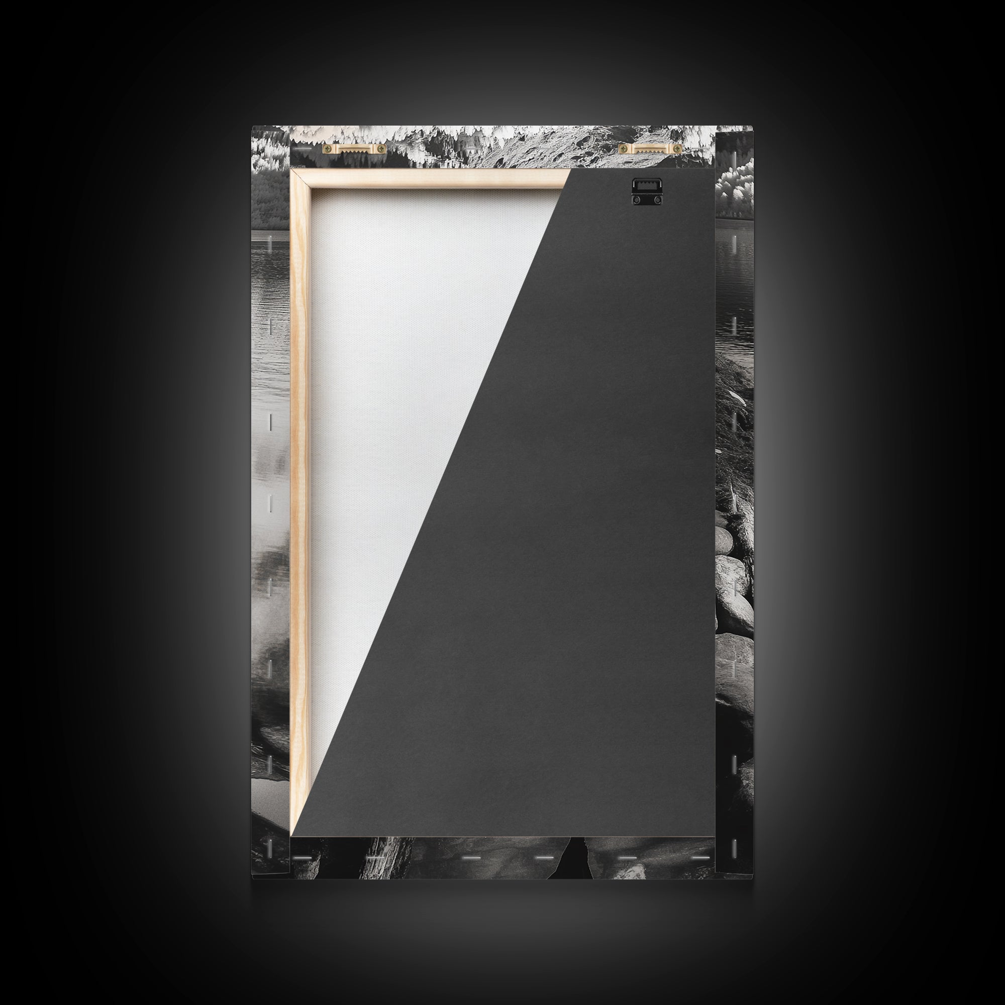 Rowboat Map Interior, Lake Reflections, Artistic Travel Theme, Canvas Print, Cabin Wall Art, Unique Lake House Decor, Explorer Style