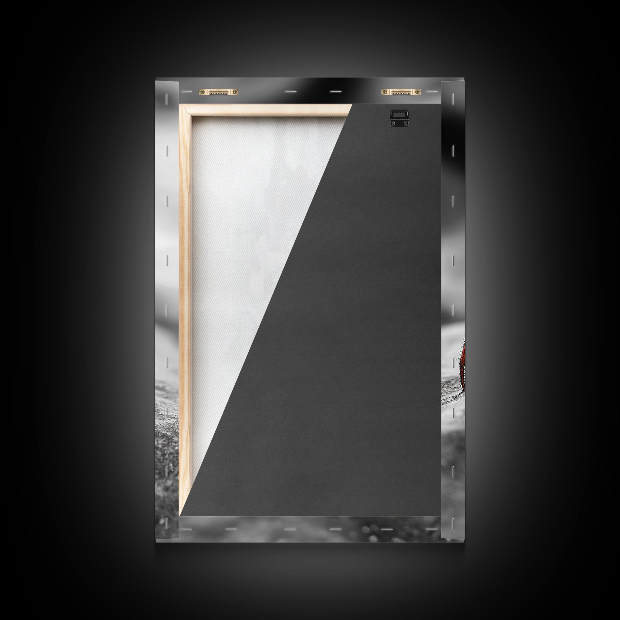 Blue Crab, Vibrant Shell, Coastal Creature Art, Framed Canvas Print, Bathroom Wall Art, Nautical Theme Decor, Ocean Wildlife Art