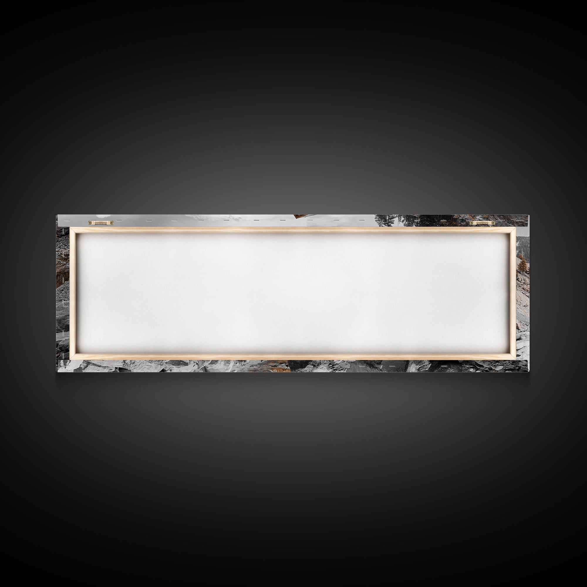 Desert Mine Cabin, Rustic Gold Landscape, Abandoned Building Scene, Framed Canvas Print, Western Art, Office Wall Decor