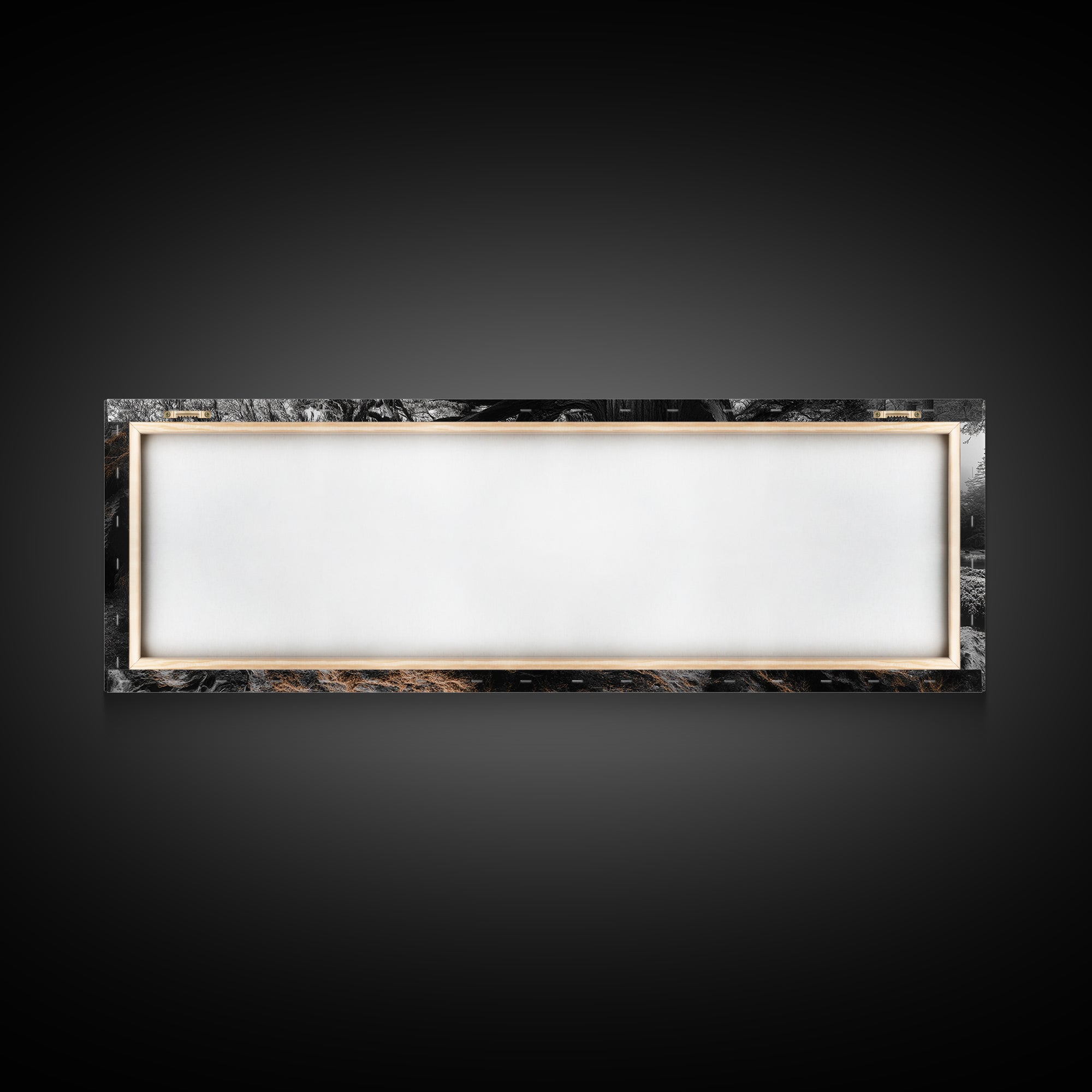 Ancient Tree, Forest Roots, Coastal Woods, Mystical Scene, Framed Canvas Print, Nature Wall Art, Woodland Decor, Moody Living Room Art