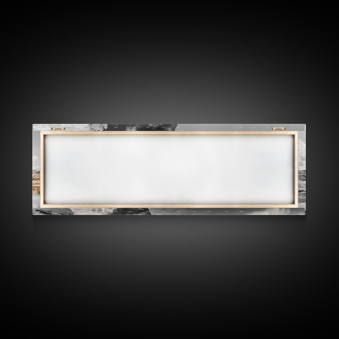 Desert Mirage, Double Exposure, Nature Portrait, Moody Art, Framed Canvas Print, Surreal Landscape, Boho Wall Art, Bedroom Decor